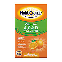 Vitamins A,C & D (60 chew tab, orange) Амур