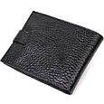 Стильний чоловічий гаманець горизонтального формату з натуральної шкіри Tony Bellucci 22015 Чорний, фото 2