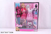KMHB878-3 Кукла типа Барби для детей, одежда, обувь, аксессуары, коробка 33*26*7 см