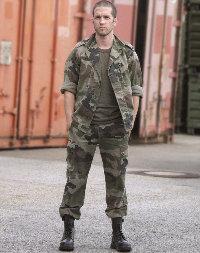 Костюм польовий французький тактичний F2 (камуфляж CCE) Mil-Tec 11996024-S, фото 1