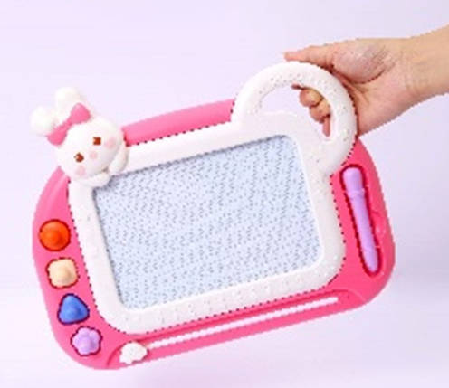 KMTK741 Дошка для малювання зі штампами 30,6*24,5 см, фото 1