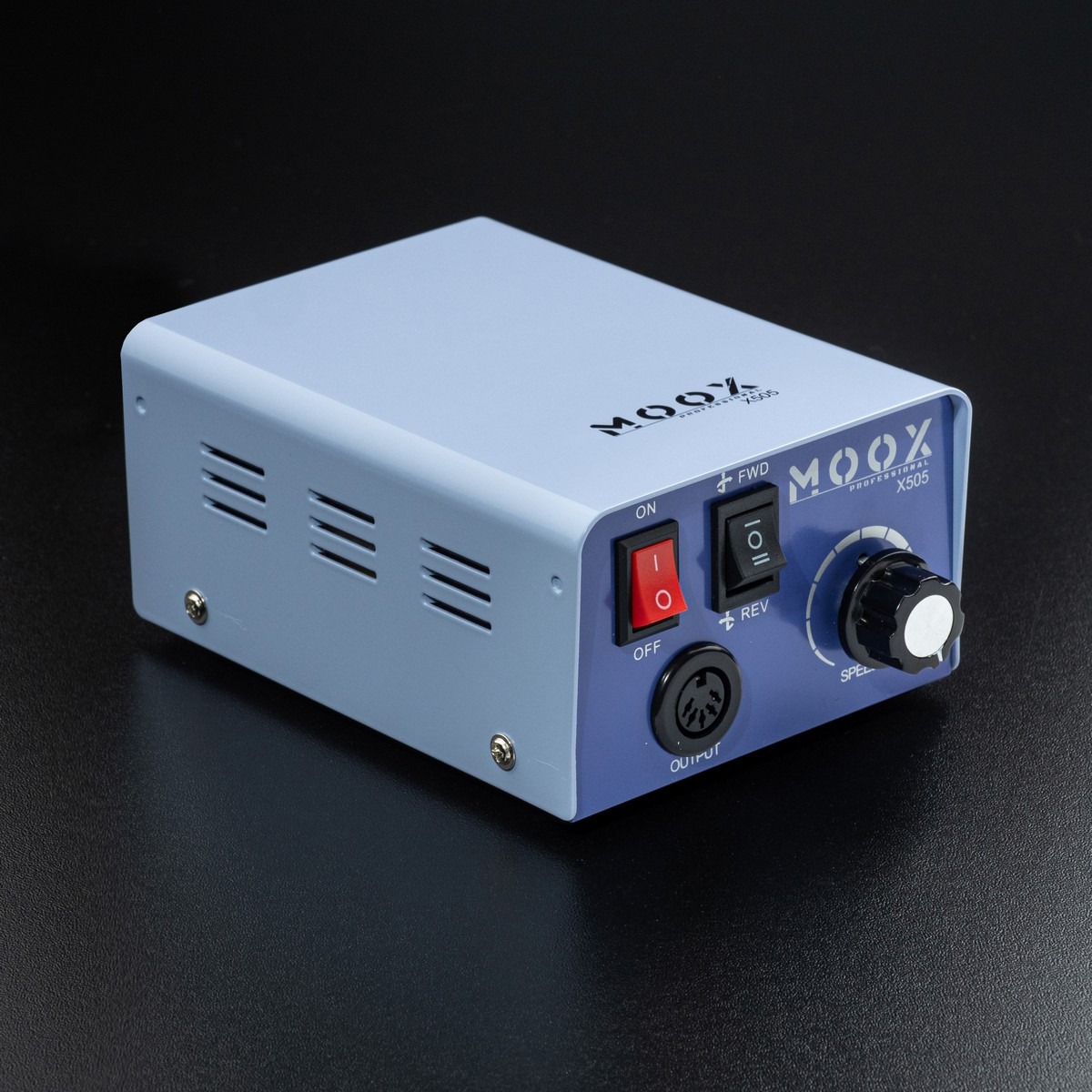 Фрезер для манікюру та педикюру MOOX X505 50 000 об/хв 70 W Блакитний, фото 1