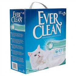 Ever Clean (Евер Клин) Aqua Breeze Наповнювач, що комкується для котячого туалету з ароматом морської свіжості 6 л