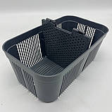 Овочерізка багатофункційна 22в1 механічна набір для нарізки овочів та фруктів з насадками та друшляком, фото 3