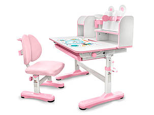 Дитяча стіл-парта зі стільцем для дітей школярів | Evo-Kids BD-29 Panda XL, фото 2