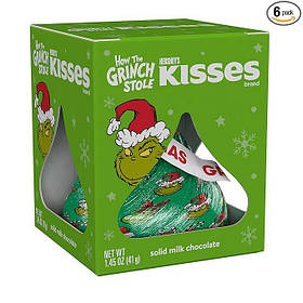 Конфета Hershey's Kisses How The Grinch Stole 41g