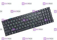 Оригинальная клавиатура для ноутбука Asus N56DP, N56DY, N56VB, N76vz, N56VJ series, black, ru