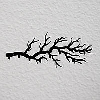 Вішалка для одягу з металу "Гілка дерева №4" 60 см.