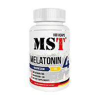 Пищевая добавка для улучшения сна Мелатонин Melatonin 4 mg (100 vcaps), MST ssmag.com.ua