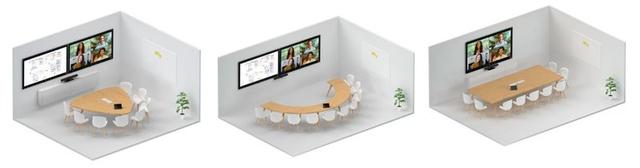 Приклади конференц-залів для Jabra PanaCast 50 Video Bar System