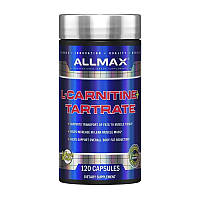 Жиросжигатель L-карнитин для спортсменов L-Carnitine Tartrate (120 caps), AllMax Nutrition ssmag.com.ua