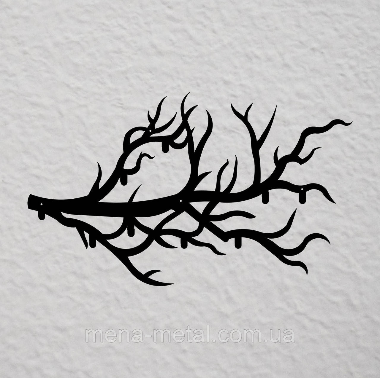 Ключниця з металу Гілка №5, фото 1