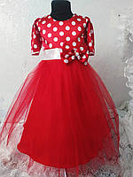 Червоне плаття для дівчинки