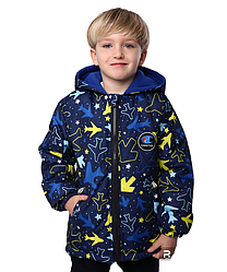 Яскраві дитячі куртки для хлопчиків демісезонні на флісі розміри 98-122