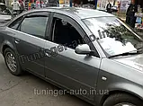 Вітровики, дефлектори вікон Audi A-6 (С5) 1997-2004р. (ANV), фото 3