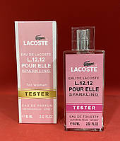 Жіночі парфуми,женские духи 60ml Eau De Lacoste L. 12.12 Pour Elle Sparkling