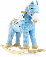 Кінь — гойдалка Milly Mally Pony Bruno блакитний