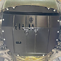 Защита картера двигателя Seat Leon 2 (1P) (2005-2012) {радиатор, двигатель и КПП}