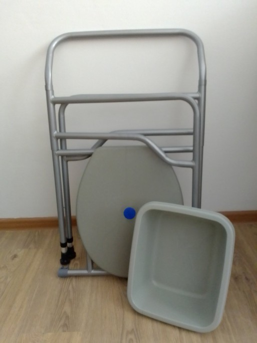 Кресло-туалет, регулируемое по высоте, складывающееся - Ersamed ERS-200 - фото 3 - id-p1981107822