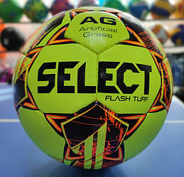 М'яч футбольний SELECT Flash Turf Yellow (FIFA Basic) v23 №5 оригінал