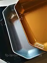 Салатник восьмикутний РС 1280 Полікарбонат, Чорний білий, фото 5