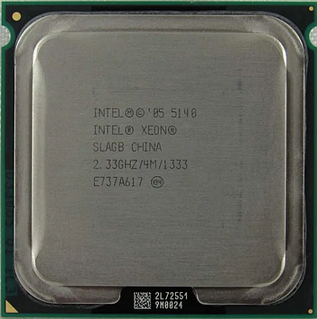 Процесор Intel Xeon 5140 2.33GHz/4M/1333 (SLAGB) s771, tray