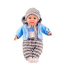 Лялька-Пупс м'яконабивний "Диво малюк", 37 см, фото 3