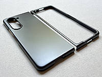 Samsung Galaxy Z Fold 5 защитный чехол (бампер, накладка, кейс) черный, из матового ударопрочного пластика