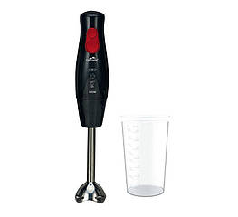 Блендер Monte MT-1900 Black (500 Вт, ніжка з неіржавкої сталі, мірний стакан 0.8 л із кришкою)