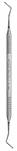 Екскаватор стоматологічний 125/126 двосторонній 2,5 мм кругла ручка діаметром 6 мм, Medesy 671/125-126, фото 3