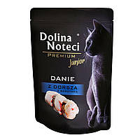 Dolina Noteci Premium Danie паучи для котят 85 г х 10 шт (треска и сардина)