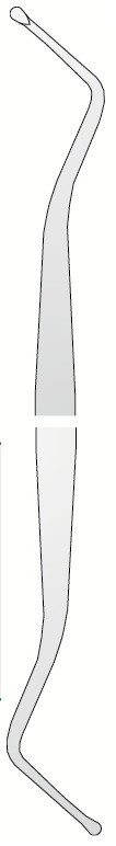 Екскаватор стоматологічний односторонній 1,2 мм кругла ручка діаметром 6 мм, Medesy 670/1