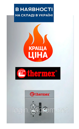 Газовий котел THERMEX Euro Style F 24+ Коаксіальний комплект (ID ...