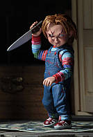 NECA Кукла Чаки. Фигурка из фильма Чаки. Игрушка Chucky. Чаки со сменными аксессуарами 10 см