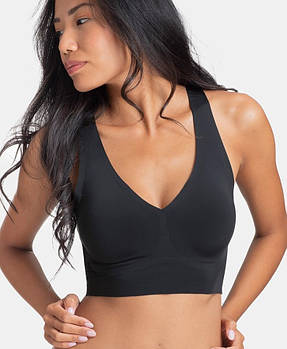 Спортивний еластичний бюстгальтер chest support waist and long back з коротким низом