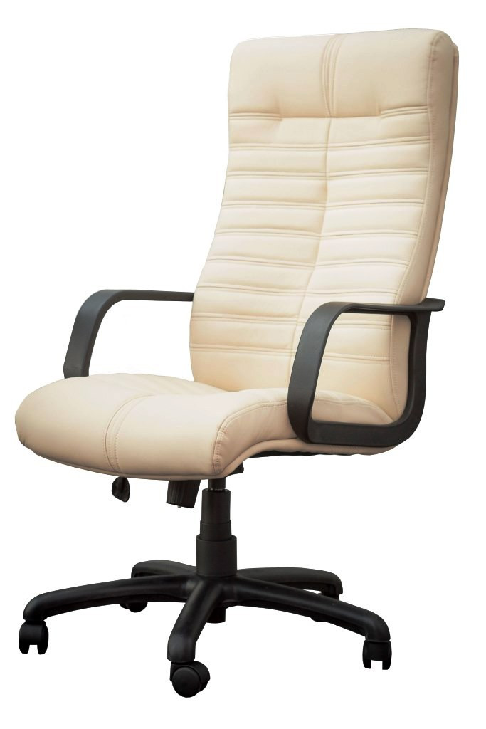 Крісло офісне Оріон підлокітники пластик механізм Tilt шкірозамінник Флай-2201 (Richman ТМ)