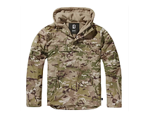 Куртка-Анорак Brandit, Multicam куртка на флисе военная, водонепроницаема теплая ветровка