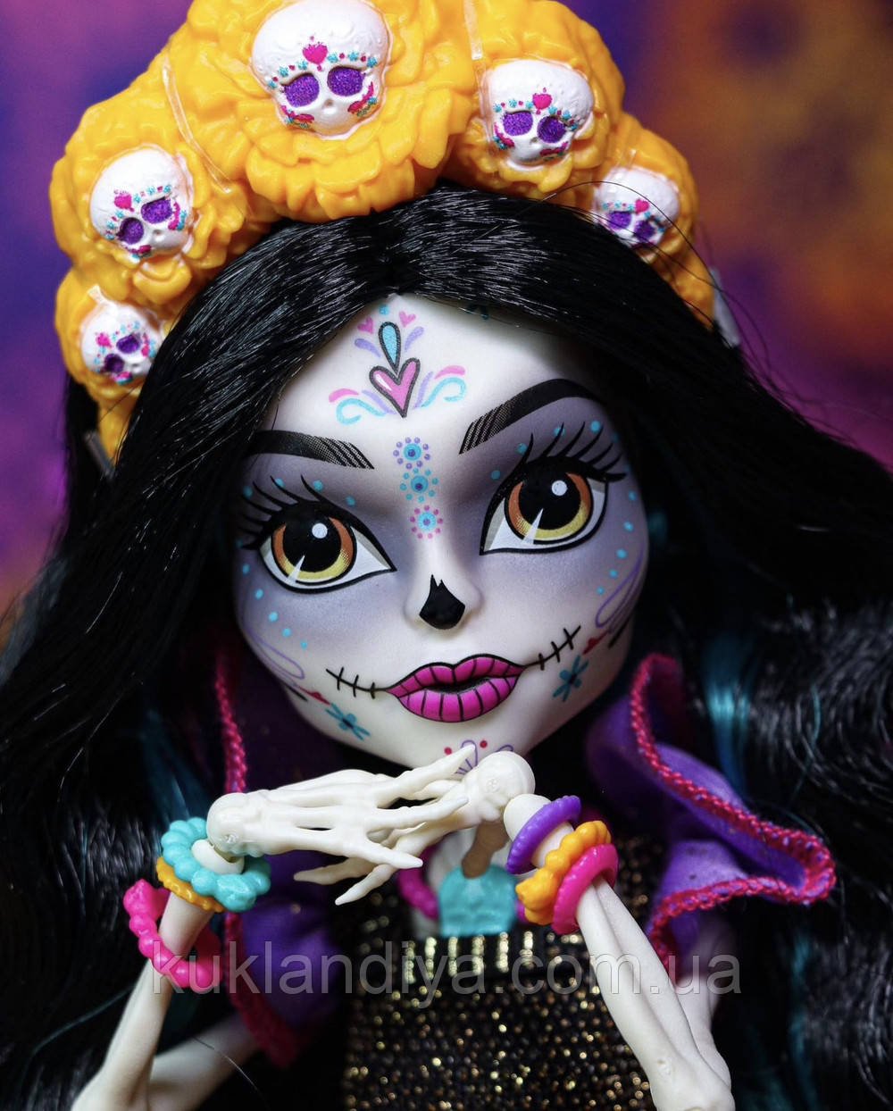 Кукла Monster High Howliday Dia De Muertos Skelita Calaveras, фото 1