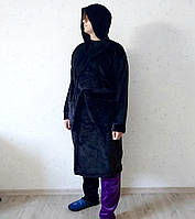 Мужской махровый халат с капюшоном с 48 по 60 размер
