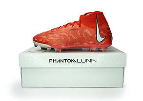 Eur36-45 футбольні Бутси Nike Phantom Luna Elite FG червоні Місяць