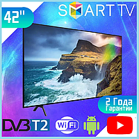 Телевизор 42дюйма Самсунг Smart tv Телевизор Samsung Телевизор Плазма Телевизор wi-fi Android T2 Вай фай