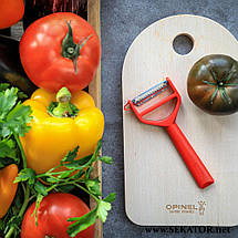 Двостороння овочечистка Opinel / Опінель T-Duo Polymer Red (Франція), фото 5