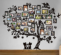 Семейное дерево, рамки для фото, фотографий «Big Family» 30 рамок / Фоторамка / Семейная рамка
