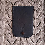 Клапан для міні сумки 12*18 "Кішки". Світло-сірий, фото 2