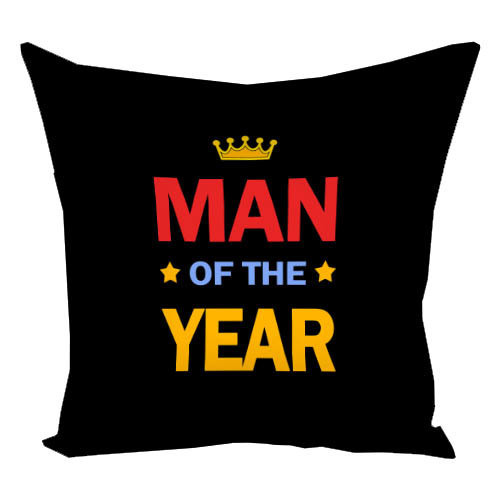 Подушка для чоловіка Man of the year подарунок