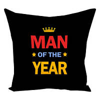 Подушка для мужчины Man of the year подарок