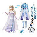Лялька Ельза з аксесуарами та комплектом одягу "Холодне Серце 2" Elsa Frozen 2 Disney Story Doll, фото 2