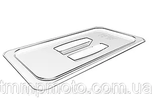 Кришка для гастроемкості 1/4 Полікарбонат Прозорий, фото 3