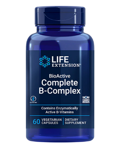 Life Extension BioActive Complete B-Complex комплекс вітамінів групи B, 60 капсул