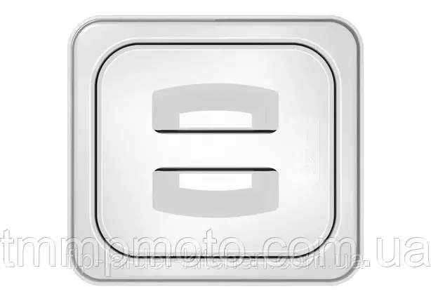 Кришка для гастроемкості 1/6 Полікарбонат Прозорий, фото 1